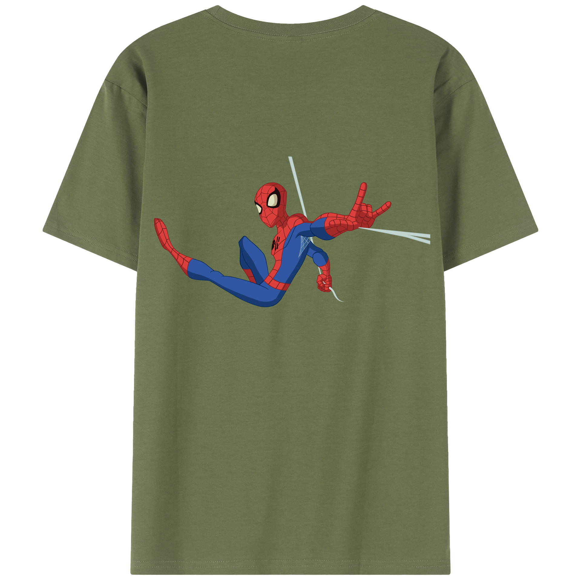 （画像用） アベンジャーズ The Avengers 綿100％半袖Tシャツ（背面プリント）